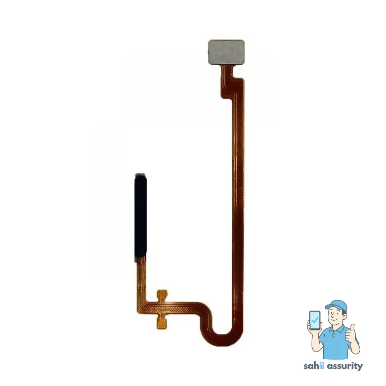 Fingerprint Sensor with Flex Cable for Tecno Spark 10 Pro Black